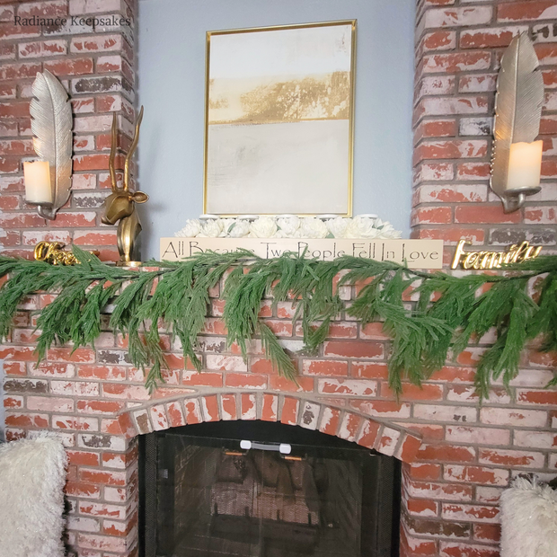 15 Feet Norfolk Real Touch Garland