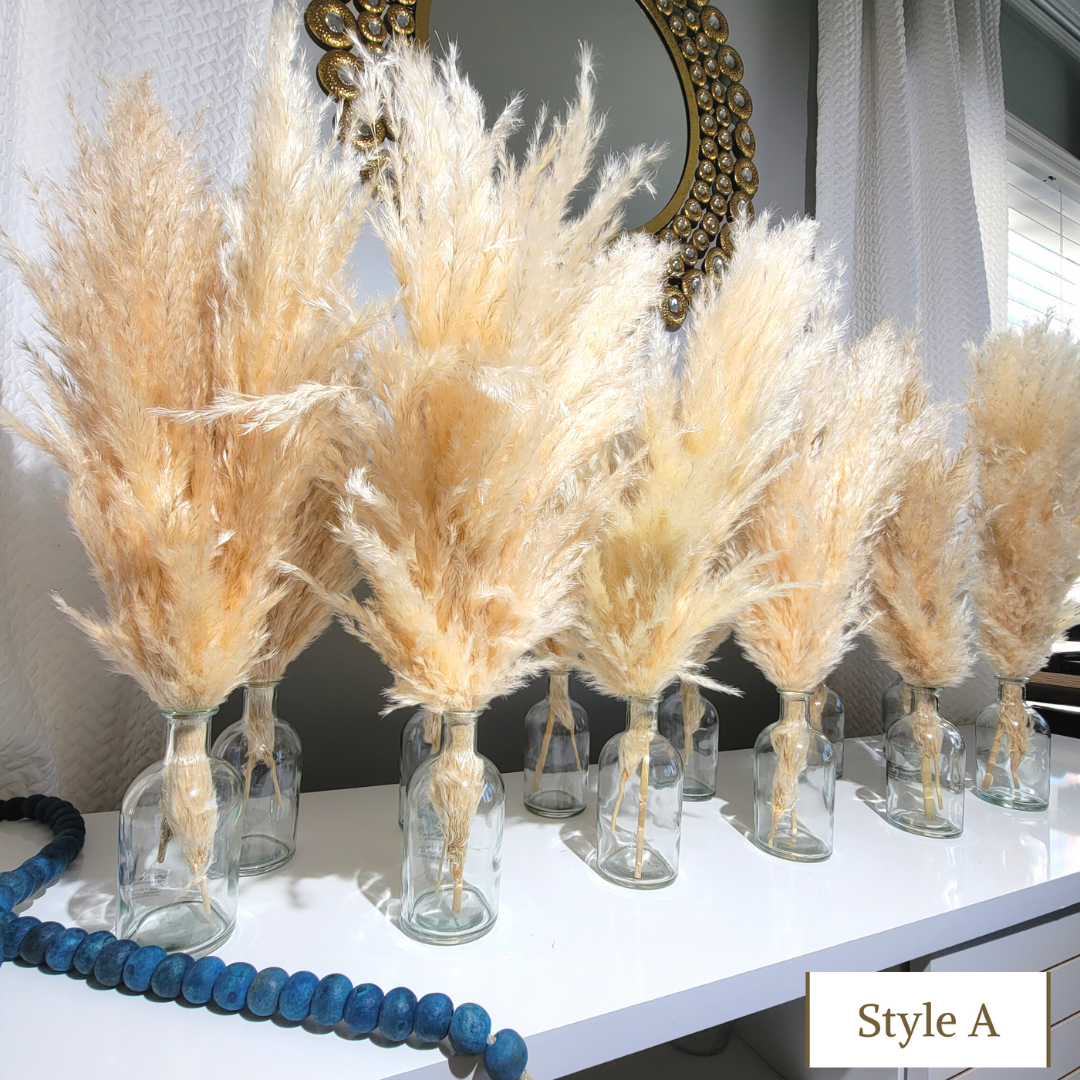 Complete Feather Centerpiece With 20 Vase (Golden Yellow) for Sale Online